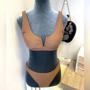 SHEIN-Super cute Tan Bikini NEW Medium